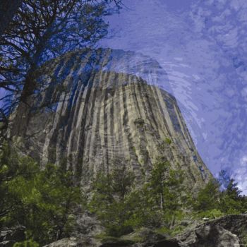 Arts numériques intitulée "Summer Solstice Wyo…" par Kenneth Grzesik, Œuvre d'art originale, Peinture numérique