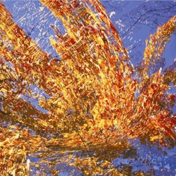 Digital Arts titled "Autumnation 26" by Kenneth Grzesik, Original Artwork, Digital Painting