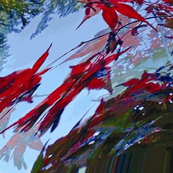 Digital Arts titled "Autumnation 30" by Kenneth Grzesik, Original Artwork, Digital Painting