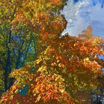 Digital Arts titled "Autumnism 19" by Kenneth Grzesik, Original Artwork, Digital Painting