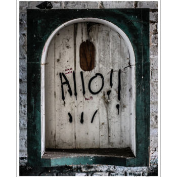 Fotografía titulada "Allo!" por Sébastien Bance, Obra de arte original, Fotografía digital