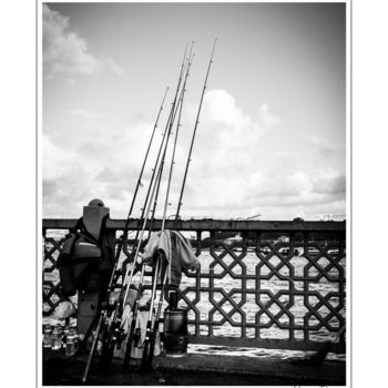 Фотография под названием "Le pont de Galata" - Sébastien Bance, Подлинное произведение искусства, Цифровая фотография