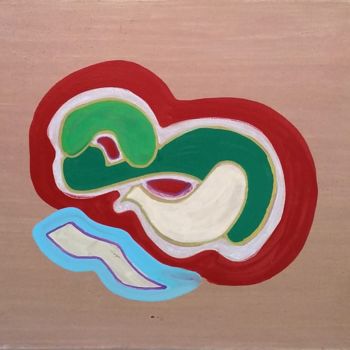 Peinture intitulée "le s de ses serpent…" par Sebastian Ponchaut (sterton), Œuvre d'art originale, Autre