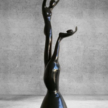 Sculpture intitulée "BELLE DU SEIGNEUR" par Sébastien Amieil, Œuvre d'art originale, Bois