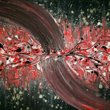 Картина под названием "Root" - Sebastien Josie, Подлинное произведение искусства, Акрил