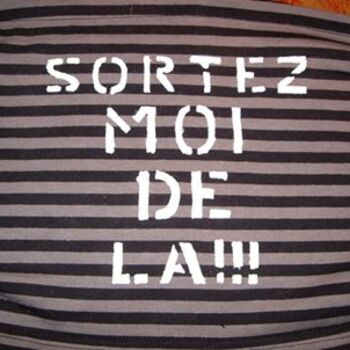 Картина под названием "SORTEZ MOI DE LA 1e…" - Sébastien Houpsstyl Maurette, Подлинное произведение искусства, Акрил