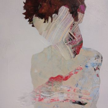 Peinture intitulée "D'après Egon Schiele" par Sebastien Montag, Œuvre d'art originale, Acrylique