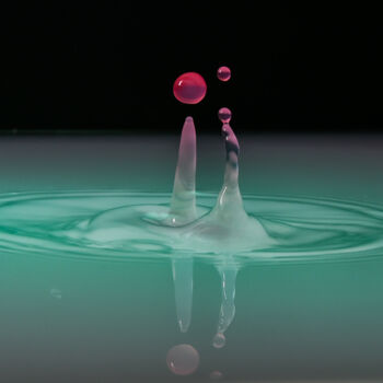 Фотография под названием "Douceur liquide" - Sébastien Mouraud, Подлинное произведение искусства, Пленочная фотография