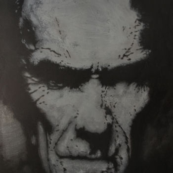 "Clint Eastwood" başlıklı Tablo Hespé tarafından, Orijinal sanat, Akrilik