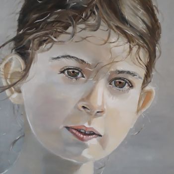 Peinture intitulée "Meije" par Yann Bes, Œuvre d'art originale, Huile