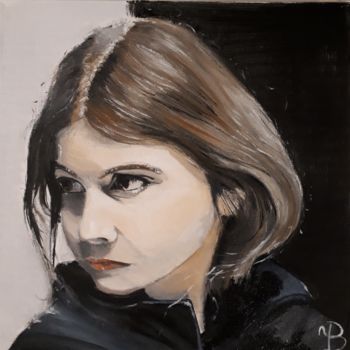 Painting titled "Cloe" by Yann Bes, Original Artwork