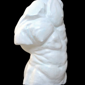 Escultura intitulada "buste-florentin.jpg" por Sébastien Taille Sculpteur, Obras de arte originais, Outro