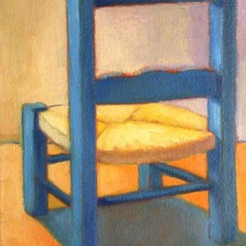 Peinture intitulée "La chaise de bébê t…" par Jean Sebillotte, Œuvre d'art originale, Huile