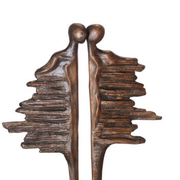 Sculpture titled "Breath" by Seda Eyuboglu, Original Artwork, Bronze
