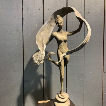 Escultura intitulada "Balance" por Seda Eyuboglu, Obras de arte originais, Bronze