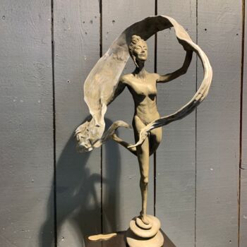 Sculpture titled "Balance" by Seda Eyuboglu, Original Artwork, Bronze