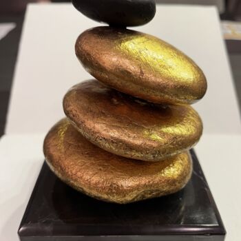 雕塑 标题为“Just Zen Stones” 由Seda Eyuboglu, 原创艺术品, 石