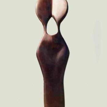 Escultura intitulada "l'Ondine" por Jivko Sedlarski, Obras de arte originais, Bronze