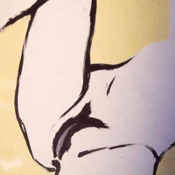 Desenho intitulada "Nude" por Jivko Sedlarski, Obras de arte originais, Acrílico