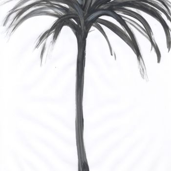Dessin intitulée "Palm Beach XIII" par Jivko Sedlarski, Œuvre d'art originale, Acrylique