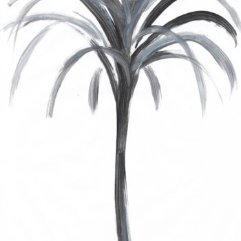 Drawing titled "Palm Beach IX" by Jivko Sedlarski, Original Artwork, Acrylic