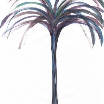 Рисунок под названием "Palm Beach V" - Jivko Sedlarski, Подлинное произведение искусства, Акрил