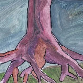 Drawing titled "The Brittany Oak Pa…" by Jivko Sedlarski, Original Artwork, Acrylic