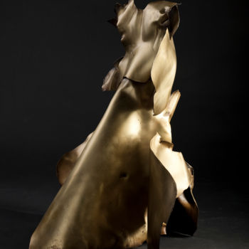 Скульптура под названием "Elan" - Jivko Sedlarski, Подлинное произведение искусства, Бронза