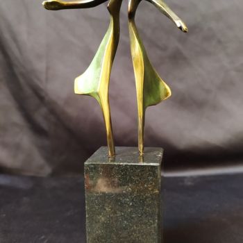 Sculpture intitulée "Défilé-II" par Jivko Sedlarski, Œuvre d'art originale, Bronze