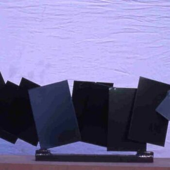 Escultura titulada "Acier11" por Jivko Sedlarski, Obra de arte original, Metales