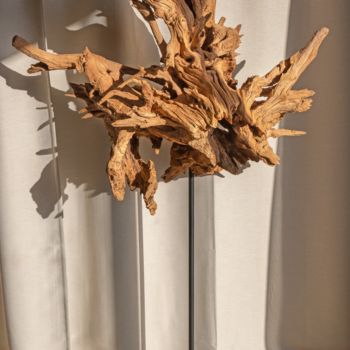 Scultura intitolato "Acacia root sculptu…" da Jozef Sedmak, Opera d'arte originale, Legno