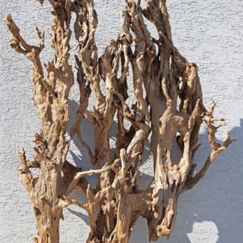 Скульптура под названием "Decorative pine scu…" - Jozef Sedmak, Подлинное произведение искусства, Дерево