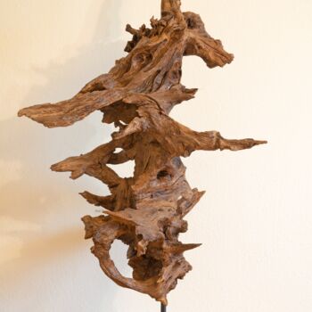 Skulptur mit dem Titel "Acacia decorative s…" von Jozef Sedmak, Original-Kunstwerk, Holz