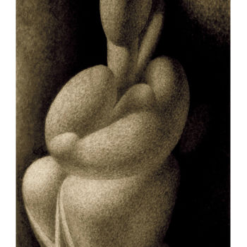 Malarstwo zatytułowany „The ghost of the Vi…” autorstwa Николай Седнин (Nicolas Sednin), Oryginalna praca, Atrament