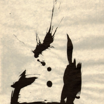 Zeichnungen mit dem Titel "Сrashing" von Nikolai Sednin (Nicolas Sednin), Original-Kunstwerk, Tinte