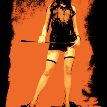 Druckgrafik mit dem Titel "Mistress #1" von Nikolai Sednin (Nicolas Sednin), Original-Kunstwerk, Digitaldruck