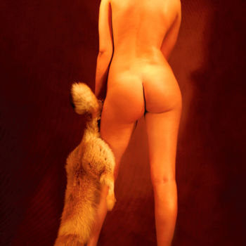 Fotografía titulada "Foxy" por Nikolai Sednin (Nicolas Sednin), Obra de arte original, Fotografía manipulada