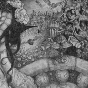 Рисунок под названием "День Фаберже" - Александр Журавлёв, Подлинное произведение искусства, Другой