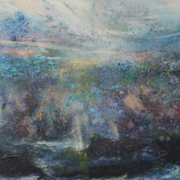 Peinture intitulée "Réminiscences océan…" par Segal-Creismeas, Œuvre d'art originale