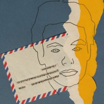 "Poste restante" başlıklı Dijital Sanat Georges Mayer tarafından, Orijinal sanat, Kolaj