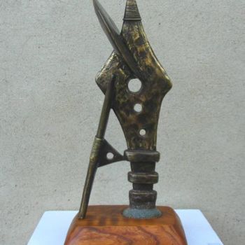 Skulptur mit dem Titel "Sans Titre I" von Sekou, Original-Kunstwerk