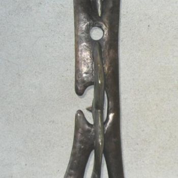 Scultura intitolato "Sans titre IV" da Sekou, Opera d'arte originale