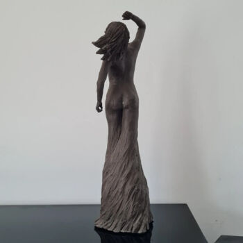 Skulptur mit dem Titel "Naïde I" von Sel Sculpture, Original-Kunstwerk, Terra cotta