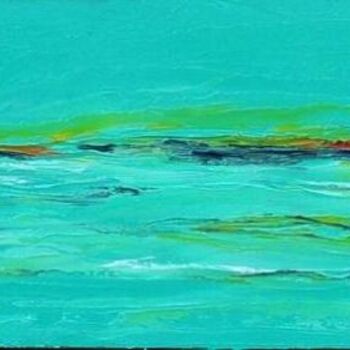 绘画 标题为“mer bretonne” 由Andre Pourtales, 原创艺术品, 油