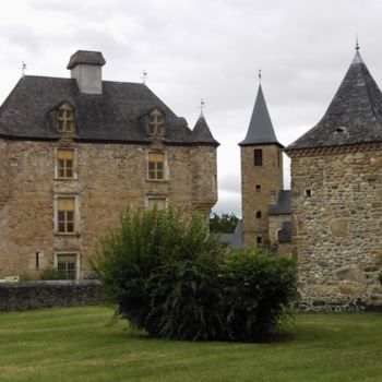 Photographie intitulée "Le château d'Aren e…" par Jean-Claude Selles Brotons, Œuvre d'art originale