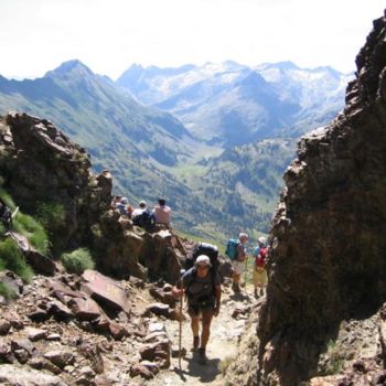 Fotografia intitolato "col pyrénéen photo…" da Jean-Claude Selles Brotons, Opera d'arte originale