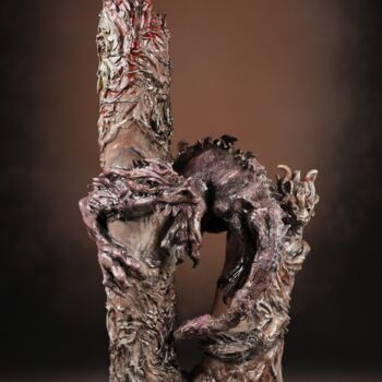 雕塑 标题为“NIGHT MONUMENT” 由Selma Keles, 原创艺术品, 陶瓷