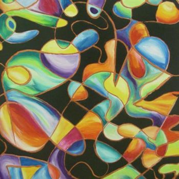 Malarstwo zatytułowany „kaleidoscope” autorstwa Sely, Oryginalna praca