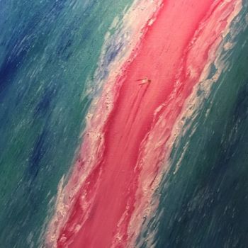 제목이 "Розовый пляж.jpg"인 미술작품 Darya Semenova로, 원작, 기름