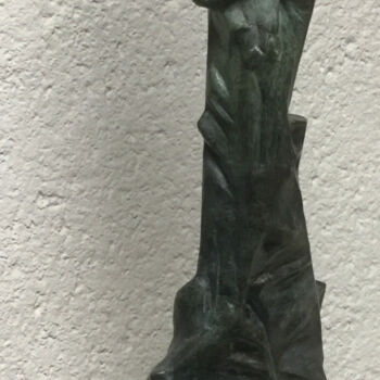 Sculpture titled "TWO" by Semion Rabinkov, Original Artwork, Bronze